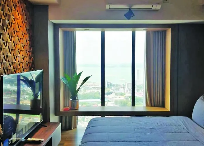 Newly Renovated 55Th Floor Seaview Unit Pollux Batam
